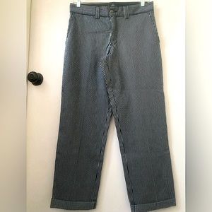 dickies railroad stripe 67’ collection hickory pants trousers 32 x 32